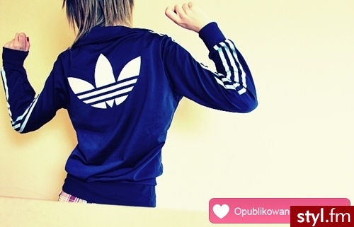 Adidas ;3 - Bluzy Ciuchy Moda