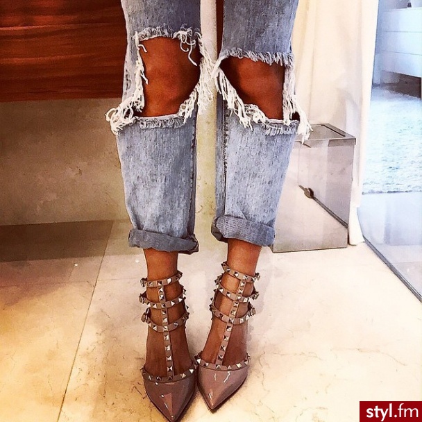 Jeansy Spodnie Moda