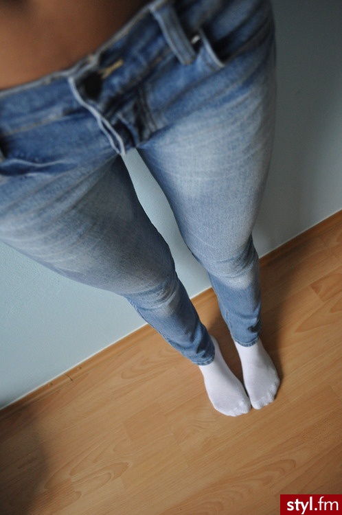 Jeansy Spodnie Moda