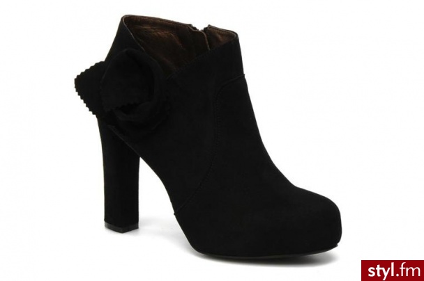 Tosca Blu Shoes PÓŁBUTY I BOTKI AGATA BY TOSCA BLU SHOES (Czarny) - Botki Buty Moda
