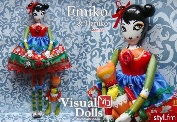 Visual Dolls. Wykonane ręcznie. :) Kupicie je na serwisie Pakamera. - Gadżety Inne Moda
