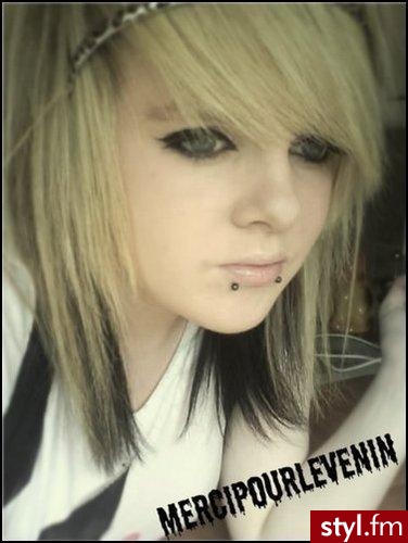 Średnie Fryzury