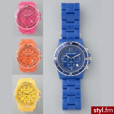 Zegarki Michael Kors. Zegarki Michael Kors. Można je kupić w internetowym sklepie Shopbop. Kosztują 195 dolarów. - Pozostałe Dodatki Moda