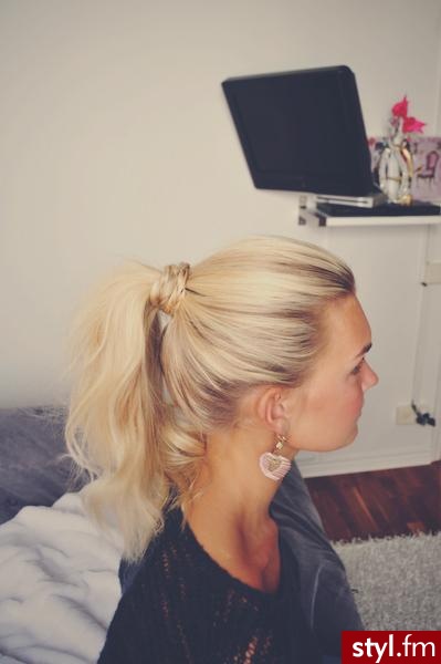 Blond Upięcie Proste Na co dzień Długie Fryzury