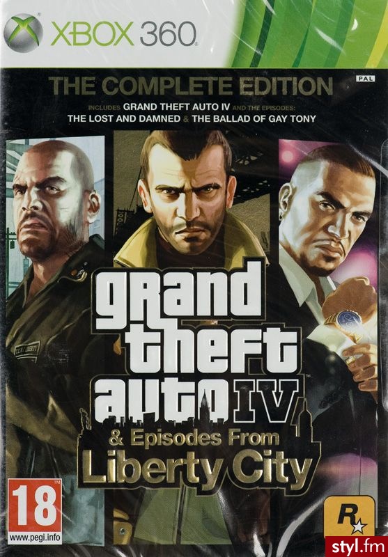 GTA IV Comete Edition (Gra Xbox 360) - Bransoletki Biżuteria Moda