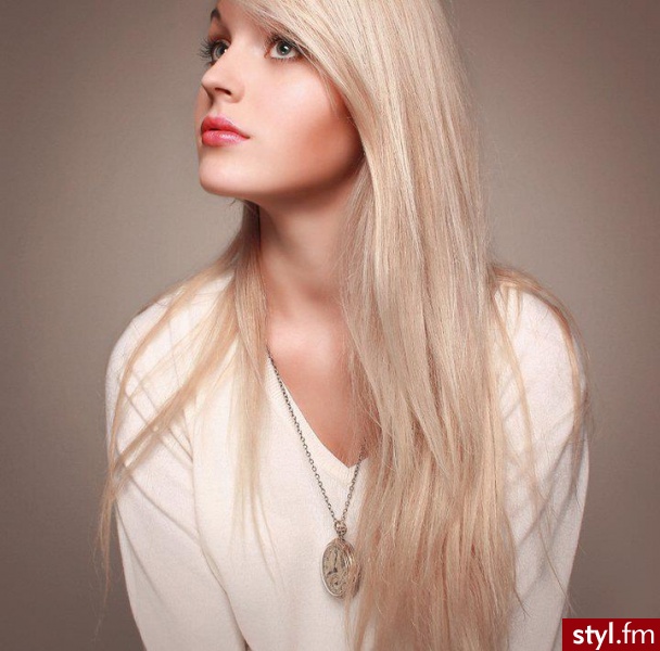 Blond Rozpuszczone Proste Na co dzień Długie Fryzury
