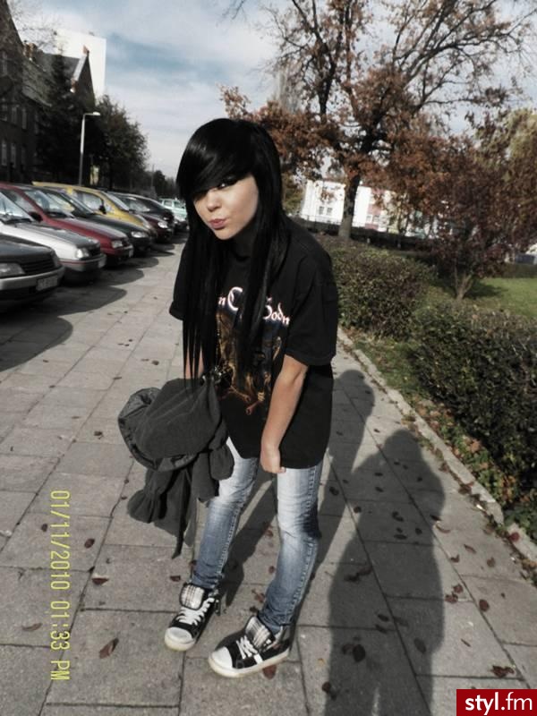 EMO Alternatywne Średnie Fryzury