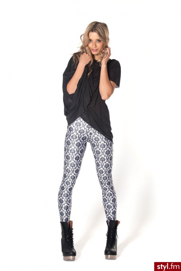 Leginsy Spodnie Moda