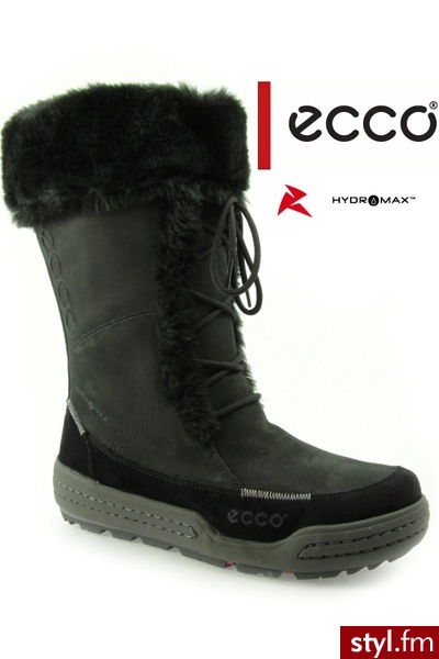 Ecco BUTY SIBERIA BLACK - Kozaki Buty Moda