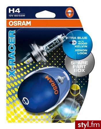 H4 X-RACER +20%  4000K 12V 55W  żar. motocyklowe Osram - Pozostałe Buty Moda