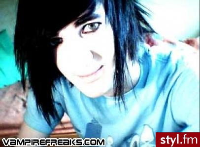 EMO Alternatywne Średnie Fryzury