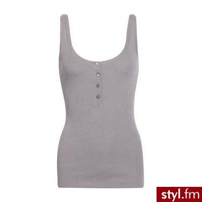 Cashmere-blend tank - Valentino - Polyvore. Pobrano ze strony: http://www.polyvore.com/cashmere-blend_tank/thing?id=21322589 - Pozostałe Ciuchy Moda
