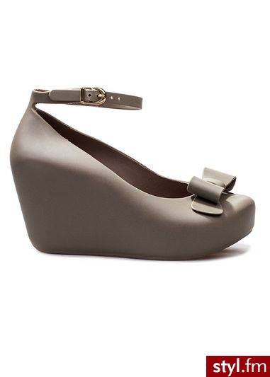 popielaty Buty na koturnie MEL toffee apple II - Koturny Buty Moda