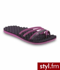 The North Face Klapki damskie BASE CAMP TRIFECTA fioletowo-różowe roz. 9 - Klapki Buty Moda