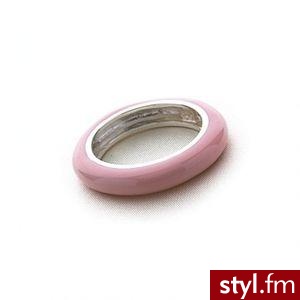 Bransoletka koło,dostępna w dwóch kolorach :) Białym i różowym. - Pozostałe Dodatki Moda