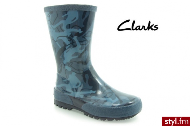 Clarks KALOSZE SOCCER SPLASH - Kalosze Buty Moda