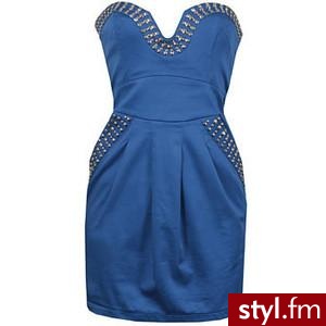 Lipsy Chick Stud Tulip Dress |discount lipsy | Get the Label - Polyvore. Pobrano ze strony: http://www.polyvore.com/lipsy_chick_stud_tulip_dress/thing?id=18200028 - Pozostałe Ciuchy Moda