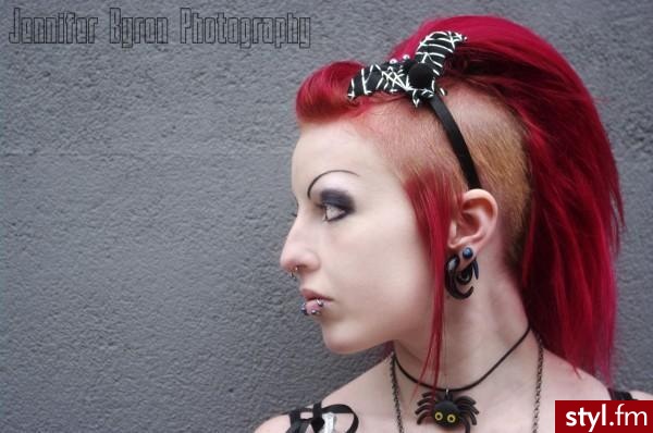 Punk Rock Alternatywne Średnie Fryzury