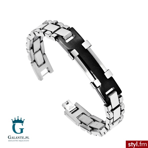 Inspirit Bransoleta męska SB-069 - Bransoletki Biżuteria Moda