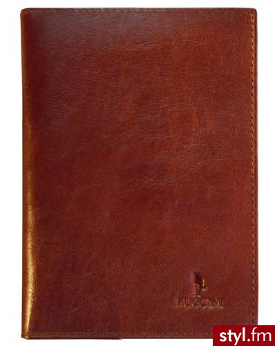 Puccini Etui na czerwone dokumenty Master Piece P-1691 czerwone - Portfele i etui Dodatki Moda