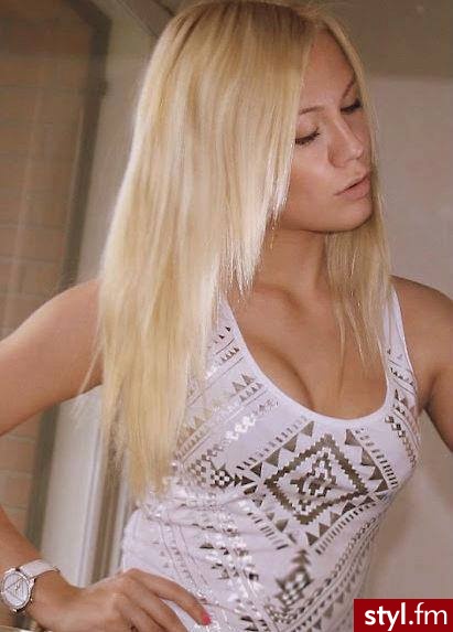 Blond Rozpuszczone Proste Na co dzień Długie Fryzury