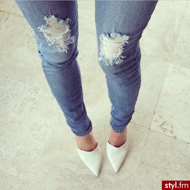Jeansy Spodnie Moda