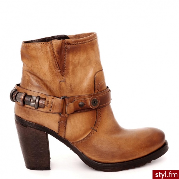 Venezia BOTKI 42G37208M CAM - Botki Buty Moda