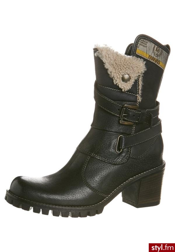 Manas Design Botki czarny (132D1805FLHY) - Botki Buty Moda