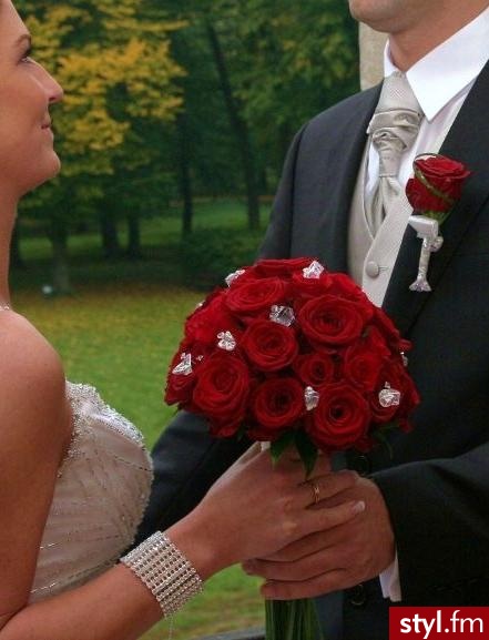 Bukiety ślubne Ślub Moda
