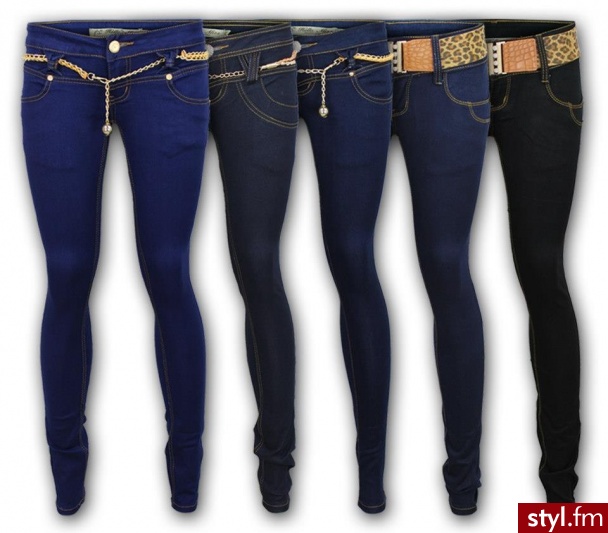 Jeansy Spodnie Moda