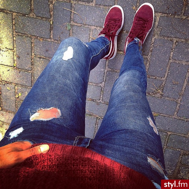 Jeansy Spodnie Moda
