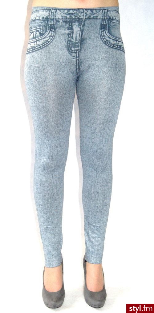 Leginsy Spodnie Moda