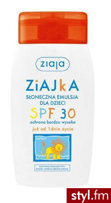 Ziaja Słoneczna Emulsja Dla Dzieci Spf 30 125 Ml - Emu Buty Moda