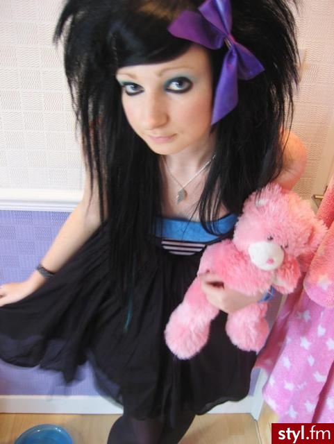 EMO Alternatywne Średnie Fryzury