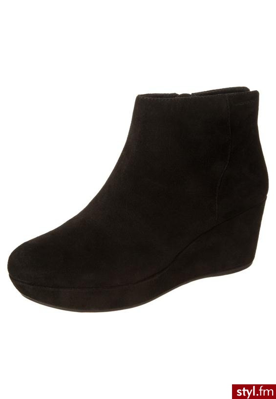 Vagabond YOWLA Botki na koturnie czarny - Botki Buty Moda