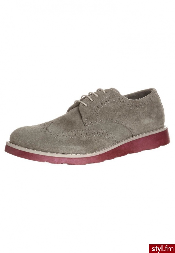 Batter Oksfordki szary (zb32600) - Pozostałe Buty Moda