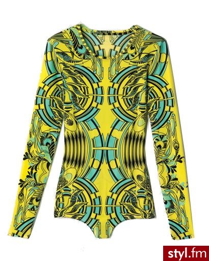 body. jerseyowe body od Versace 795$ - Pozostałe Ciuchy Moda
