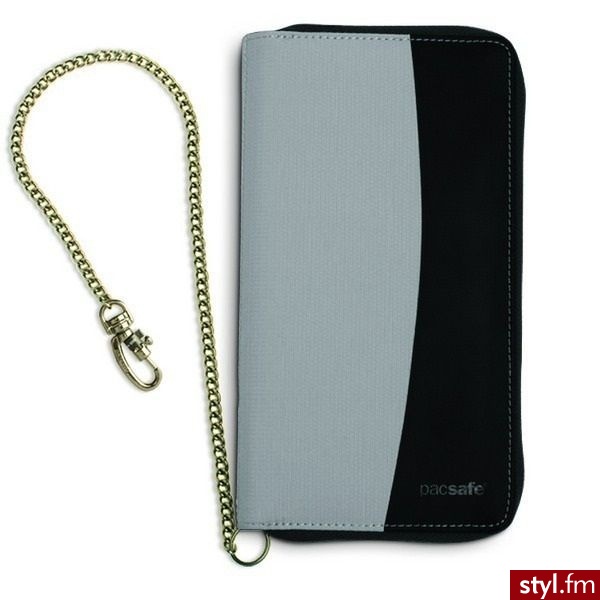 Pacsafe portfel Walletsafe 200 PE087BK - Portfele i etui Dodatki Moda