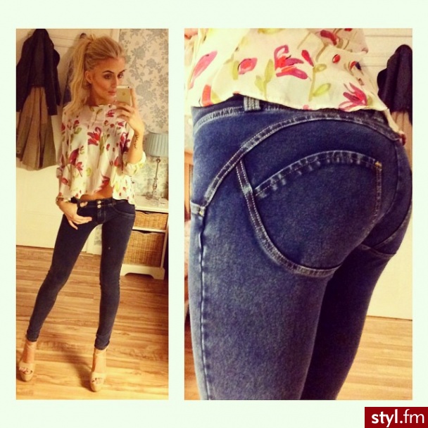 Jeansy Spodnie Moda