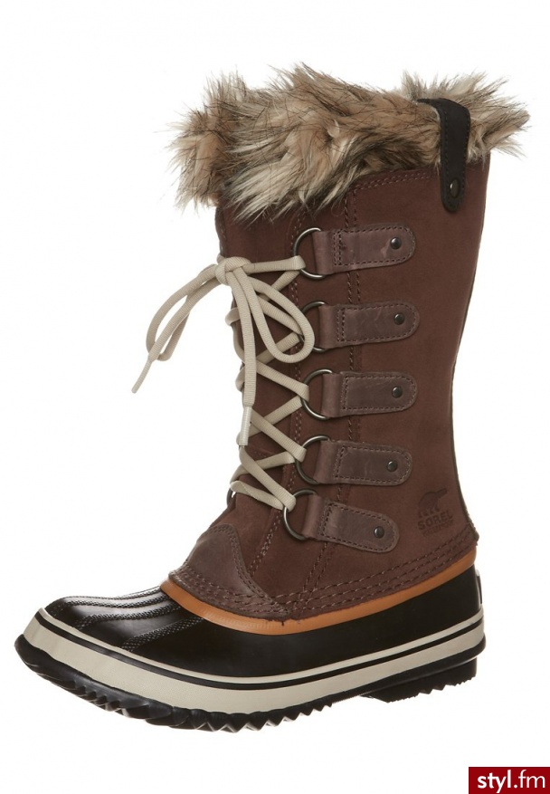 Sorel JOAN OF ARCTIC Śniegowce brązowy (NL 1540) - Pozostałe Buty Moda