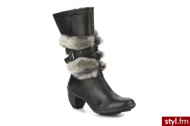Pataugas PÓŁBUTY I BOTKI FEVER W BY PATAUGAS (Czarny) - Botki Buty Moda