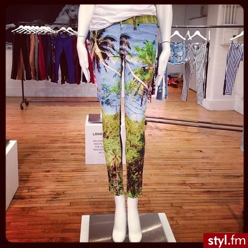 Jeansy Spodnie Moda