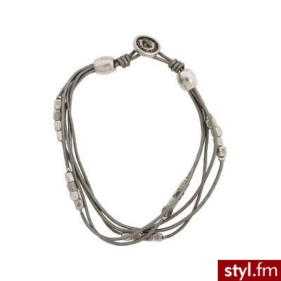 Fossil - Dainty Bling Wraps (Gray/Silver) - Jewelry - Polyvore. Pobrano ze strony: http://www.polyvore.com/fossil_dainty_bling_wraps_gray/thing?id=21395089 - Pozostałe Dodatki Moda