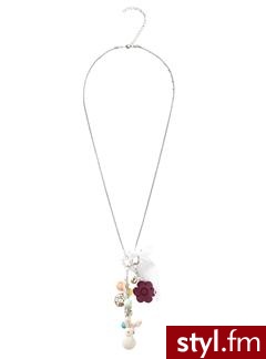 Charms pendant necklace - Violet - Promod. Pobrano ze strony: http://www.promod.co.uk/jewellery/necklaces/charms-pendant-necklace-violet-R1290142071.html - Pozostałe Dodatki Moda