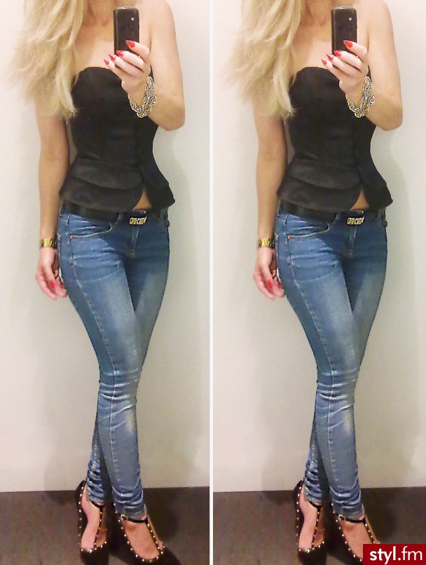 rozdwojenie  :) - Jeansy Spodnie Moda