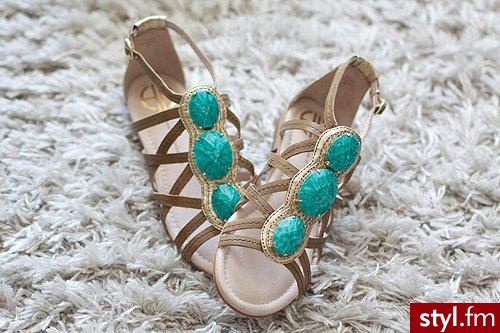 Sandały Buty Moda