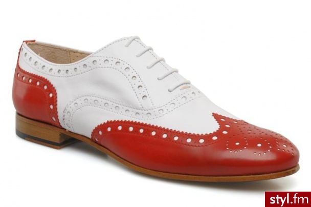 Georgia Rose BUTY SZNUROWANE PAULE BY GEORGIA ROSE (Czerwony) - Pozostałe Buty Moda