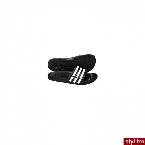 Adidas Klapki Duramo Slide Jr G06799 37 - Klapki Buty Moda