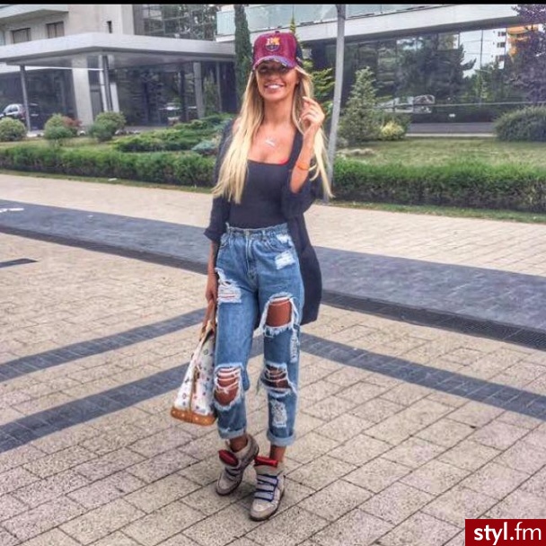 Jeansy Spodnie Moda