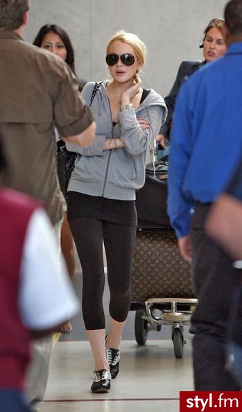 Lindsay Lohan - Moda uliczna Inne Moda